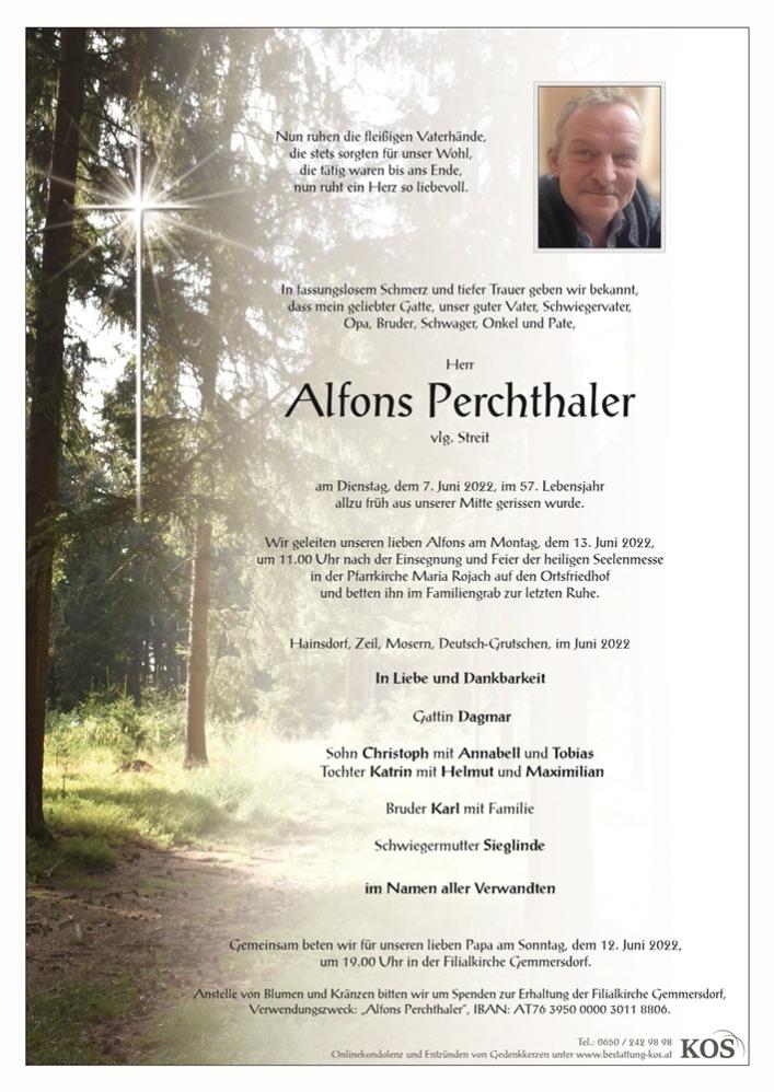 Alfons Perchthaler